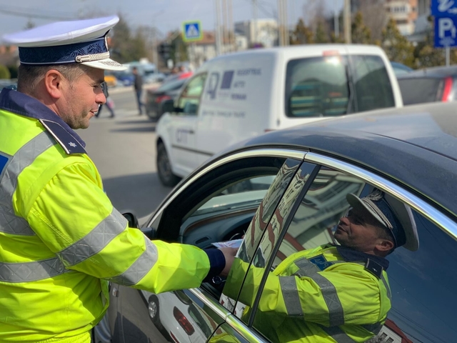 Ce gest frumos au făcut poliţiştii pentru şoferiţele întâlnite la Târgovişte