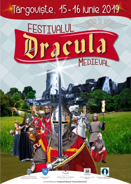 Nu rataţi Festivalul Medieval Dracula, între 15 şi 16 iunie, la Târgovişte!