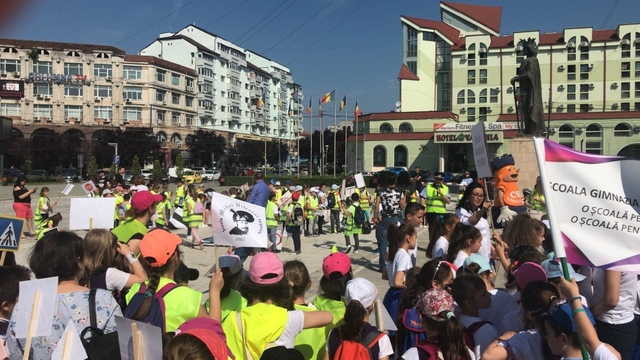 Marșul Indicatoarelor Rutiere, la Târgovişte