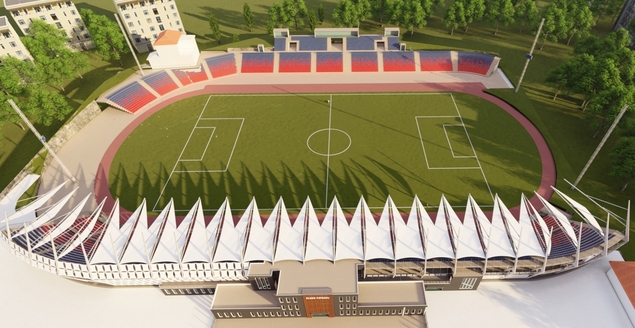 Aşa va arăta noul stadion din Târgovişte! Primarul – “Va fi unul dintre cele mai moderne”