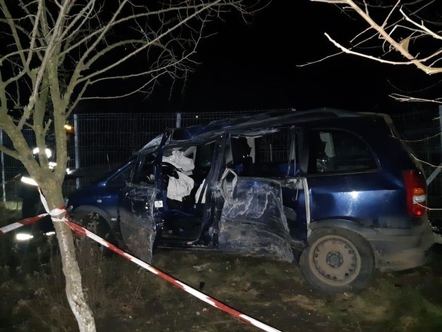 Giurgiu: O femeie a murit, iar un bărbat şi trei copii au fost răniţi după ce maşina în care se aflau a ieşit de pe şosea şi s-a lovit de un copac; şoferul era băut
