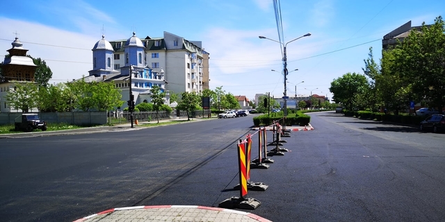 Târgovişte – “Au fost finalizate şi lucrările de asfaltare pe Calea Bucureşti”