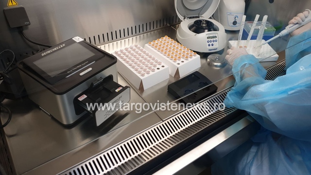 Un nou aparat de testare Real Time PCR pentru COVID-19 a ajuns la Târgoviște