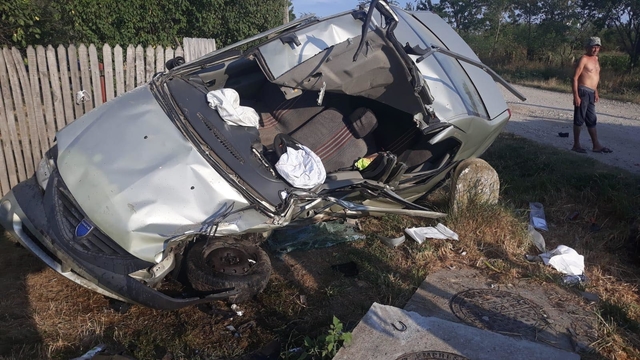 Un bărbat din Găești a fost accidentat mortal de o șoferiță, de 19 ani, fără permis