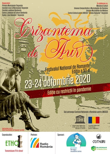 Festivalul Naţional de Interpretare şi Creaţie a Romanţei „Crizantema de Aur”, ediţia a 53-a