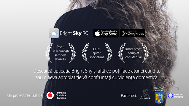 Bright Sky RO, aplicația destinată victimelor violenței domestice