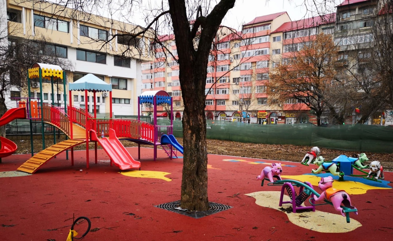 Târgovişte – Lucrările din Parcul Mitropoliei, gata în primăvară
