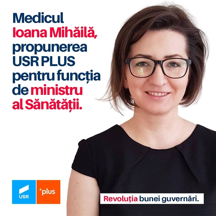 Ioana Mihăilă, noul ministru al Sănătăţii. “Rezultatele ei de până acum spun totul”