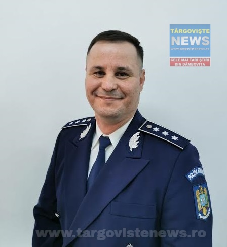 Un profesionist, numit la Ordine Publică, în Poliţia Dâmboviţa! Comisarul şef Nuță Ion, împuternicit pentru 6 luni
