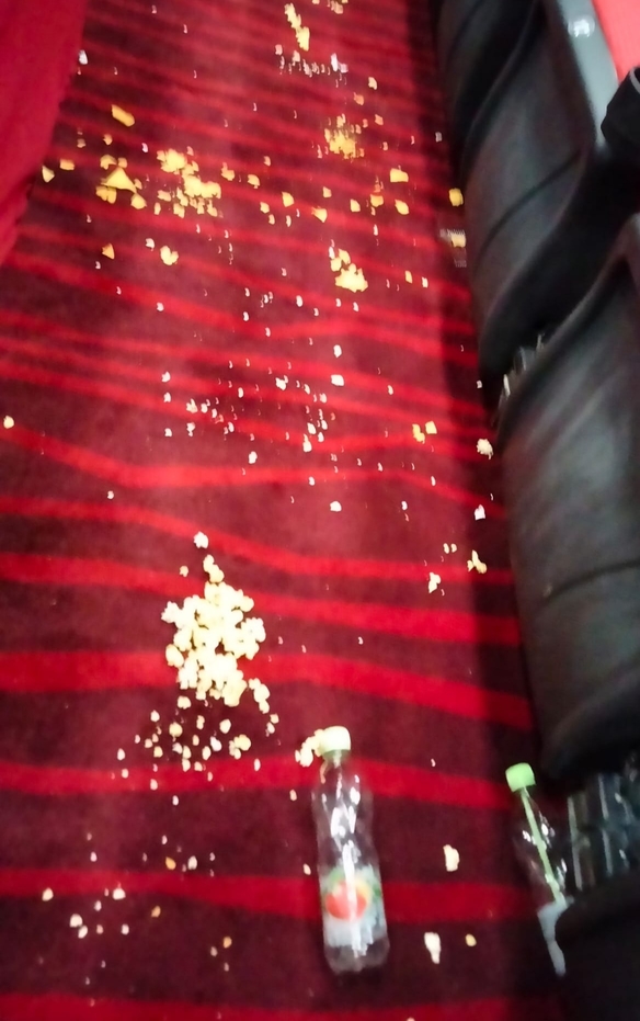 Imagini revoltătoare în Cinematograful Independenţa. Primarul a răbufnit: “Confundă sala de cinema cu un tomberon!”