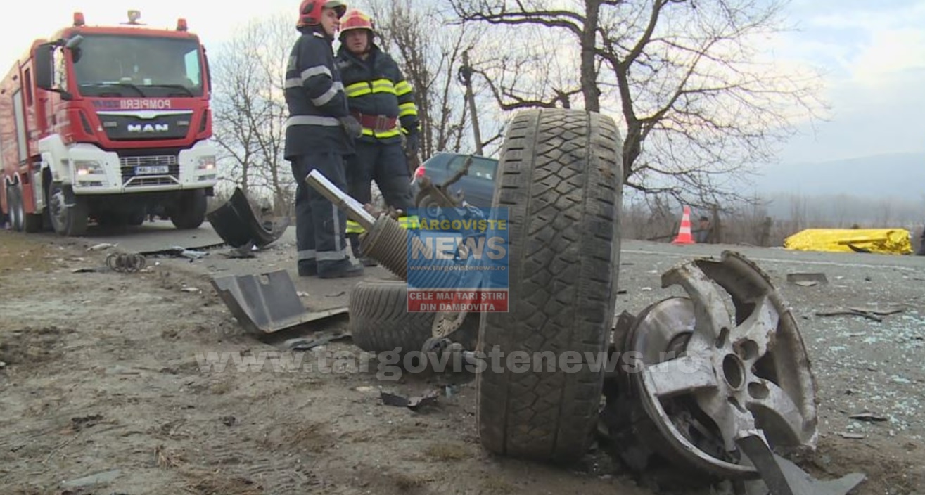 Accident mortal provocat de un şofer beat, pe DN72A, la Gemenea, în Voineşti. Fostul director al Staţiunii de cercetări pomicole şi fost consilier local şi-a pierdut viaţa