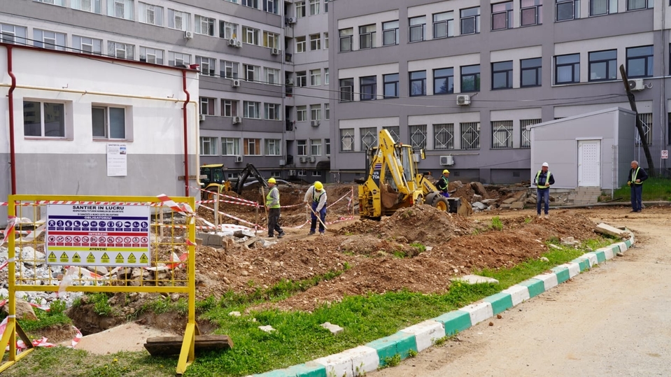 Au început lucrările de extindere, reabilitare și modernizare la Unitatea de Primiri Urgențe și Ambulatoriul Spitalului Județean de Urgență Târgoviște