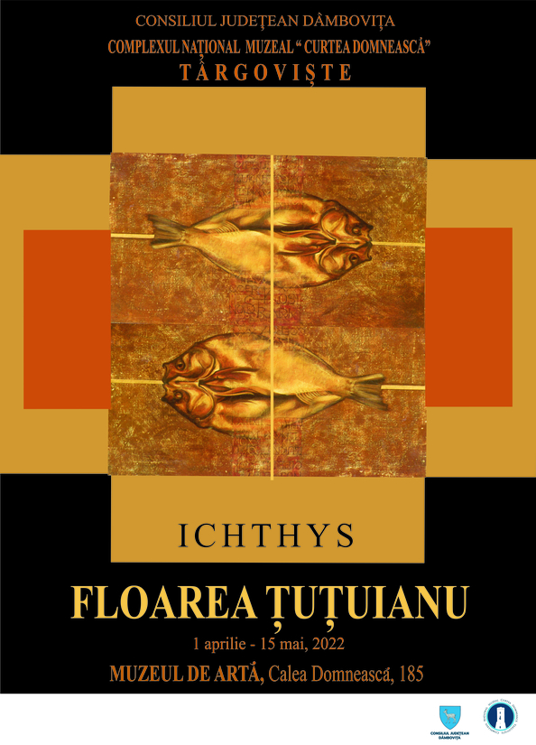 „ICHTHYS” – Expoziţia de pictură a artistei Floarea Țuțuianu, la Muzeul de Artă din Târgovişte (P)