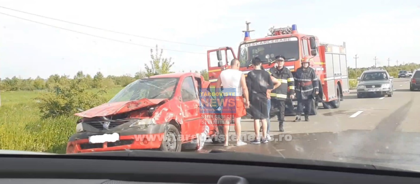 Fiul unui primar din Dâmboviţa şi prietena sa, răniţi într-un accident de circulaţie