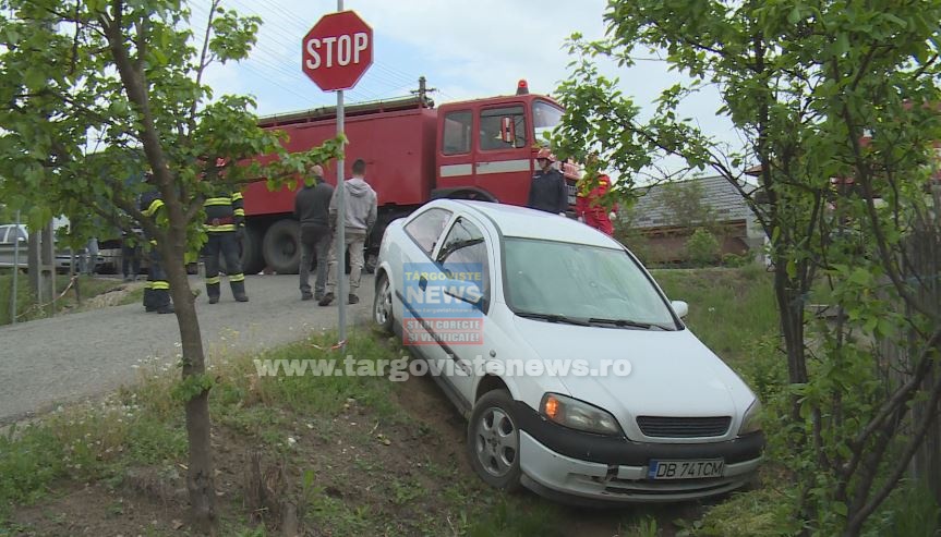VIDEO – Accident la intrarea în Dragodana, pe DN 72