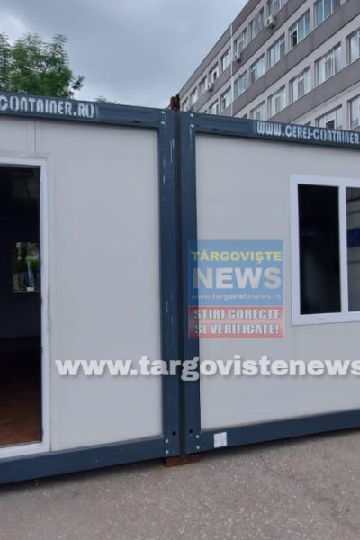 O nouă sală de aşteptare pentru însoţitorii bolnavilor care ajung la Unitatea de Primiri Urgențe Târgoviște