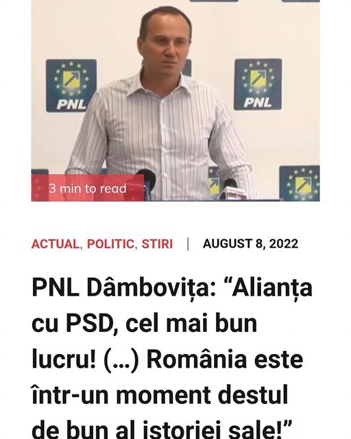 Deputatul Daniel Blaga: “PNL și-a dat „arama pe față” – „Alianța cu PSD, cel mai bun lucru!”
