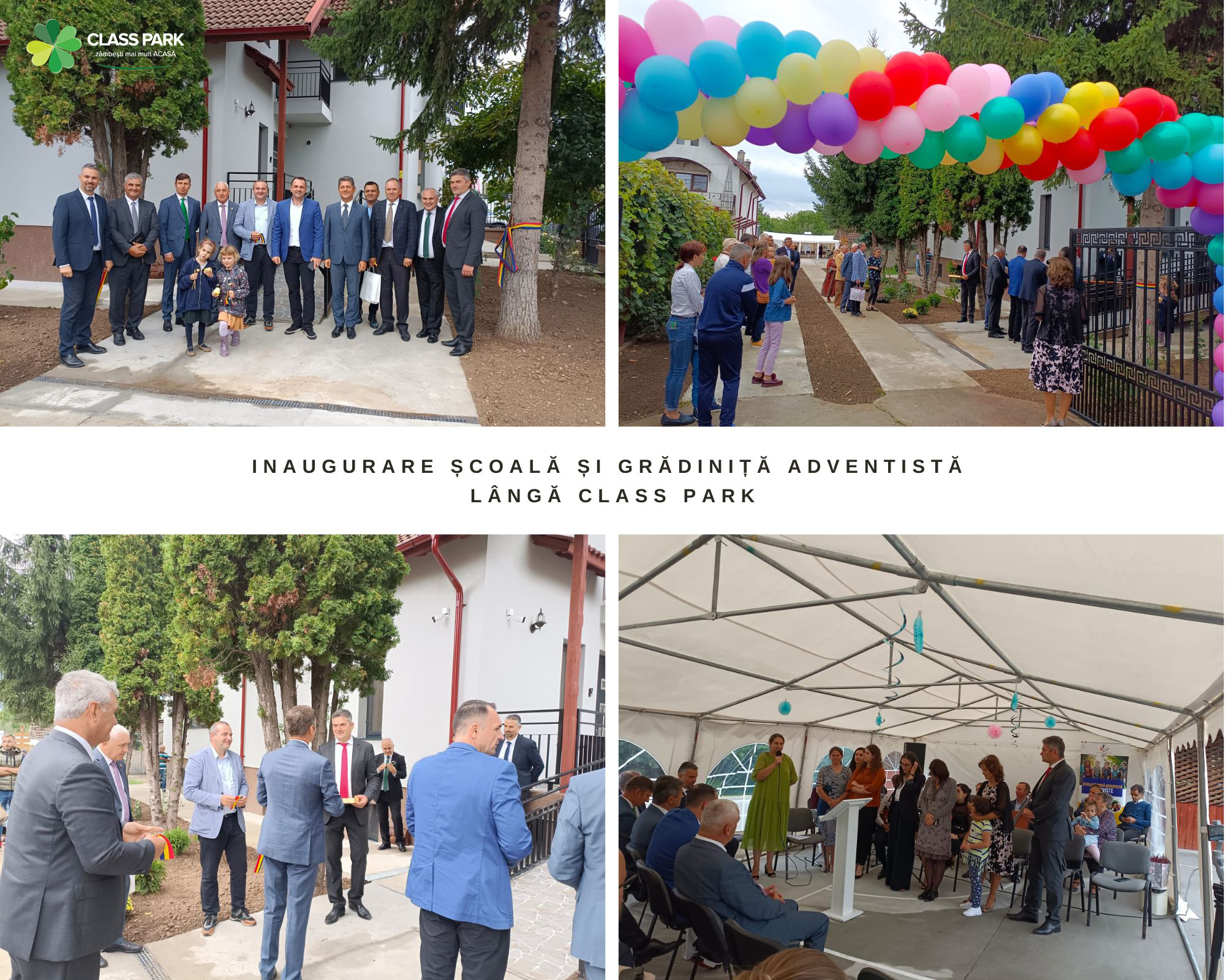 Au fost inaugurate Grădinița și Școala Adventistă, lângă Class Park Târgoviște. ”Mulțumim lui Dumnezeu”