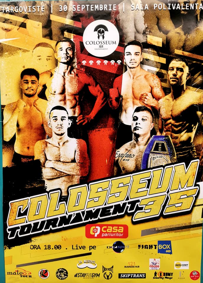 Azi, la Sala Sporturilor din Târgovişte –  Colosseum Tournament 35!