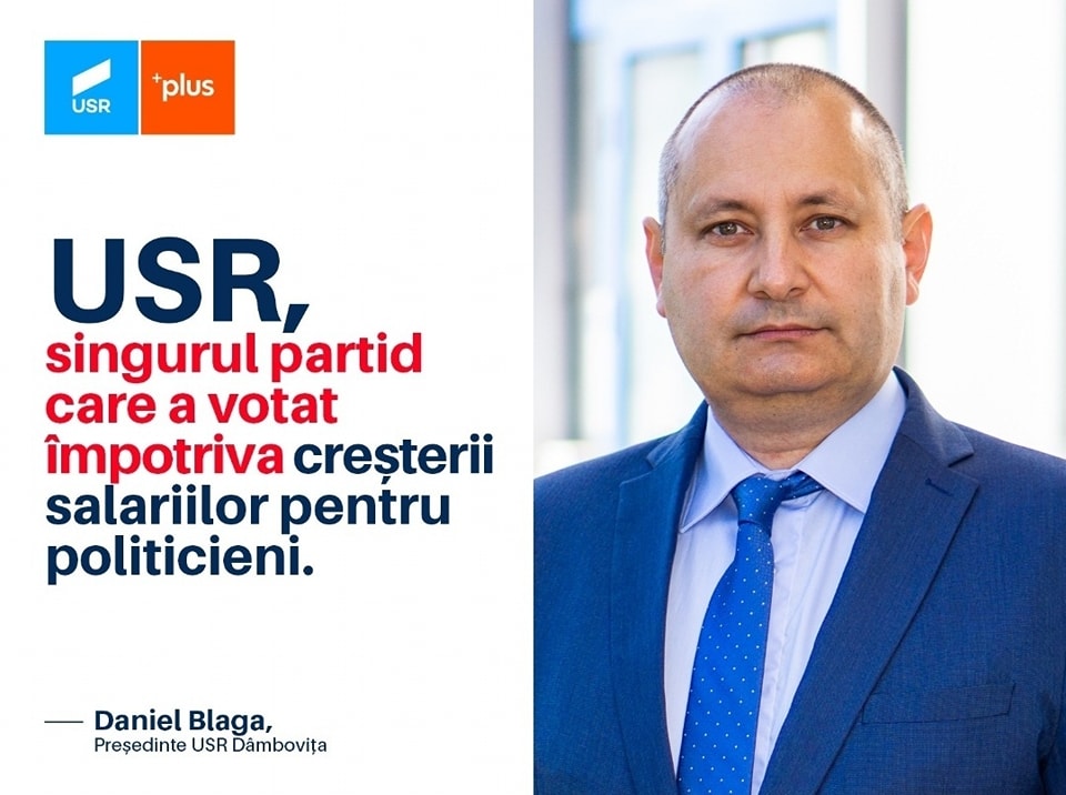 Deputatul Daniel Blaga: “Nu e normal ca ei să își mărească salariile în timp ce milioane de români nu mai fac faţă scumpirilor”