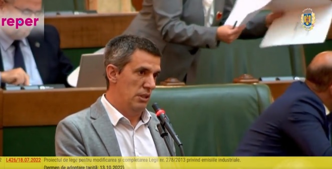 VIDEO – Senatorul Dragoş Popescu, intervenţie în plenul Senatului. Precizări pe două proiecte importante