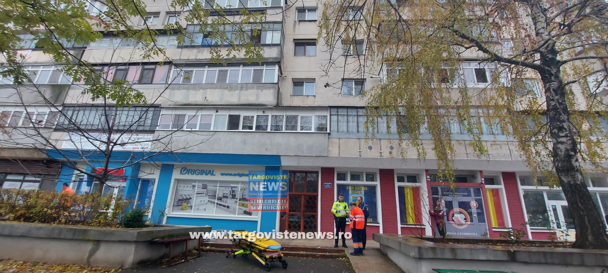 ULTIMA ORĂ: Tragedie în Târgovişte. Un bărbat a murit după ce s-a prăbuşit de la etaj