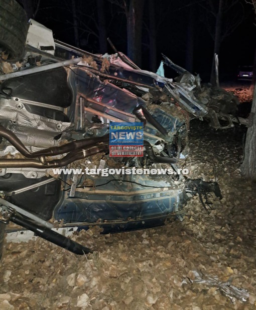 Accident cumplit în Argeş! Fratele unui agent de poliţie a murit în maşina condusă de prietenul său