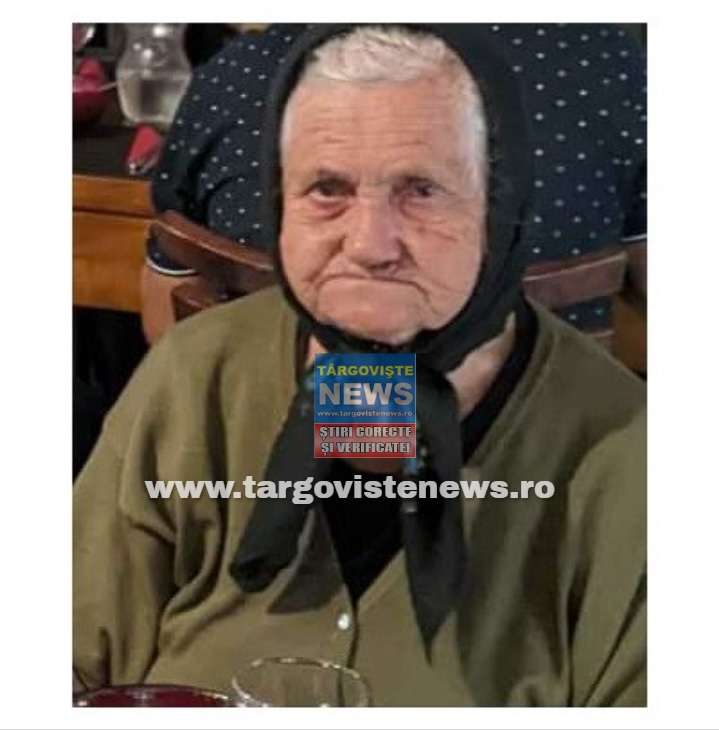 O femeie, de 88 de ani, suferindă de Alzheimer, a dispărut din Mărceşti! Aţi văzut-o?