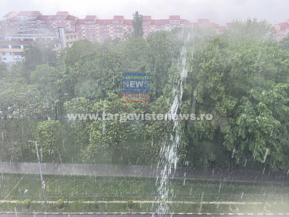 ACUM – Avertizare meteo Cod galben de ploi și grindină, în multe localități din Dâmbovița