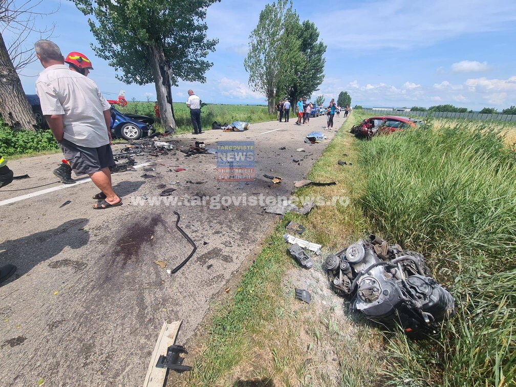 Ce nenorocire. Doi șoferi au murit într-un teribil accident de circulație, în Prahova