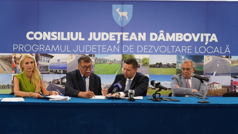 Un nou dispensar uman și un teren de fotbal vor fi construite în comuna Niculești. ”Să fie într-un ceas bun!”