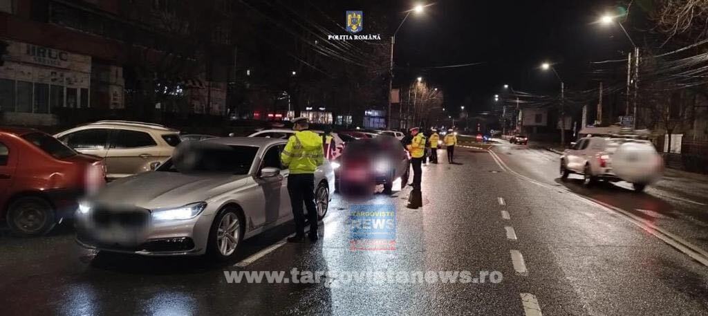Dâmbovița – Peste 500 de persoane au fost legitimate și peste 400 de mașini, controlate