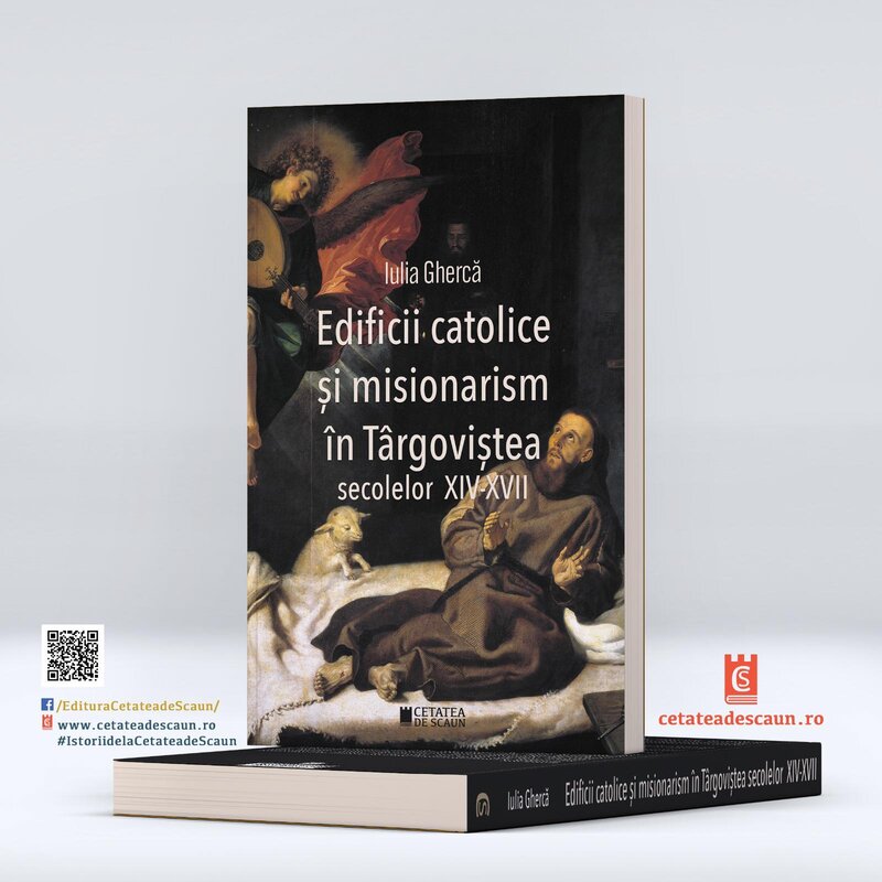 Iulia Ghercă lansează cartea „Edificii catolice și misionarism în Târgoviștea secolelor XIV-XVII”