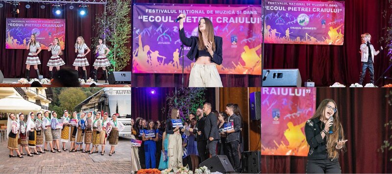 Casa de Cultură ”Dumitru Stanciu” din Găești a dat lovitura la ”Festivalul Ecoul Pietrei Craiului”! Câte premii de excepție au obținut ai noștri!