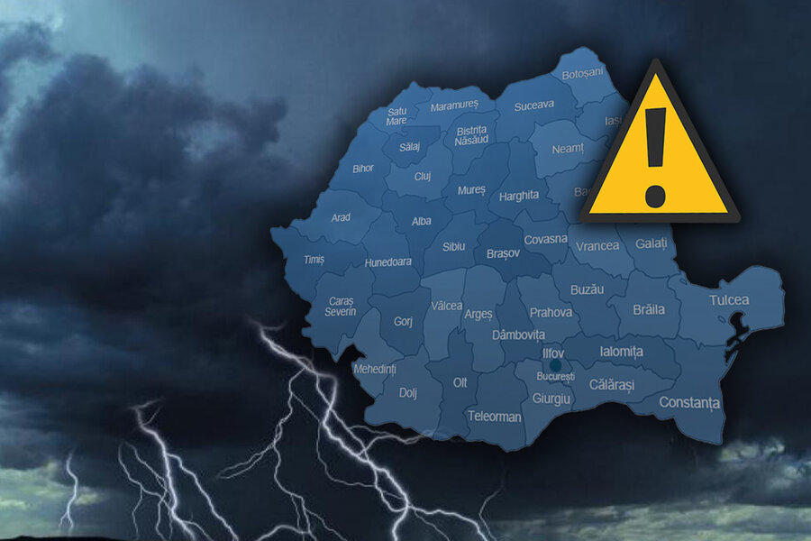 Atenţionare meteorologică pentru zona montană a judeţului Dâmboviţa