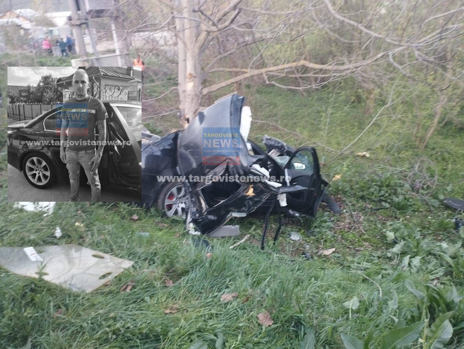 Veşti tragice: A murit şoferul din accidentul de la Bucşani. George avea numai 26 de ani: “Drum lin către îngeri. Mult prea devreme”