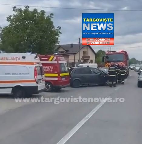 Accident pe DN 72A, la Priseaca, provocat de un şofer de 78 de ani