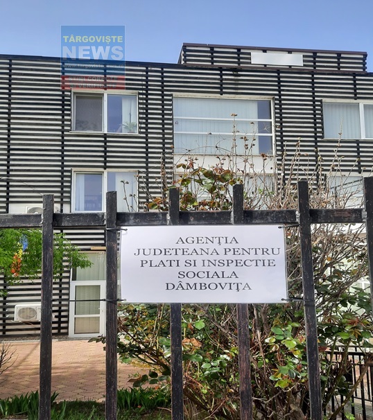 Agenția Județeană pentru Plăţi şi Inspecție Socială Dâmbovița (AJPIS) şi-a mutat sediul pe strada Vlad Țepeș, nr. 6C