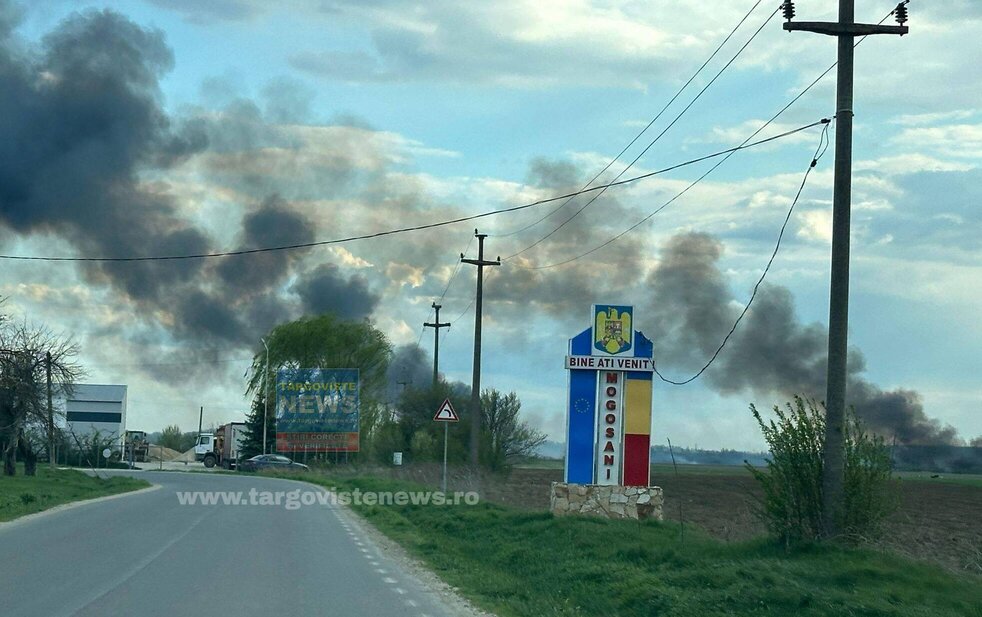 Cine a dat foc deşeurilor, între barajul Zăvoiu şi satul Meri?