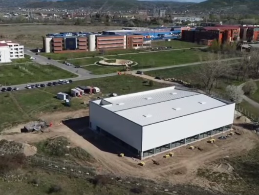 “Sala de sport realizată de Primăria Târgovişte în campusul universitar se apropie de final”