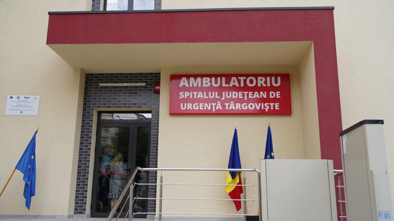 A fost inaugurată noua clădire a Ambulatoriului de Specialitate al Spitalului Județean de Urgență Târgoviște, 3 etaje cu 20 de cabinete