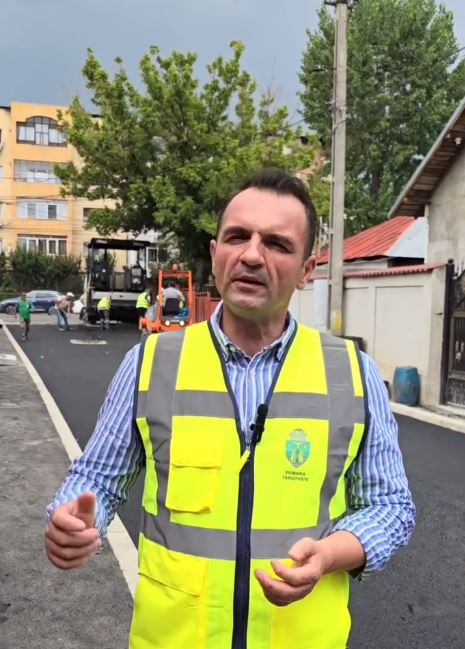 Cristian Stan: “Continuăm programul de modernizarea a infrastructurii rutiere a municipiului Târgoviște”