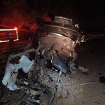 Minunea de vineri. Accident cu mașina făcută zob, șofer conștient